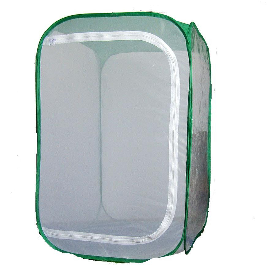 Large Caterpillar Habitat (White with clear side) - 23" x 23" x 36"